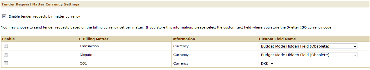 Enabling Currency Conversions in TeamConnect