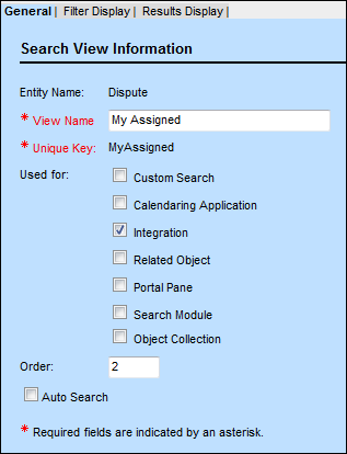 Project Integration View