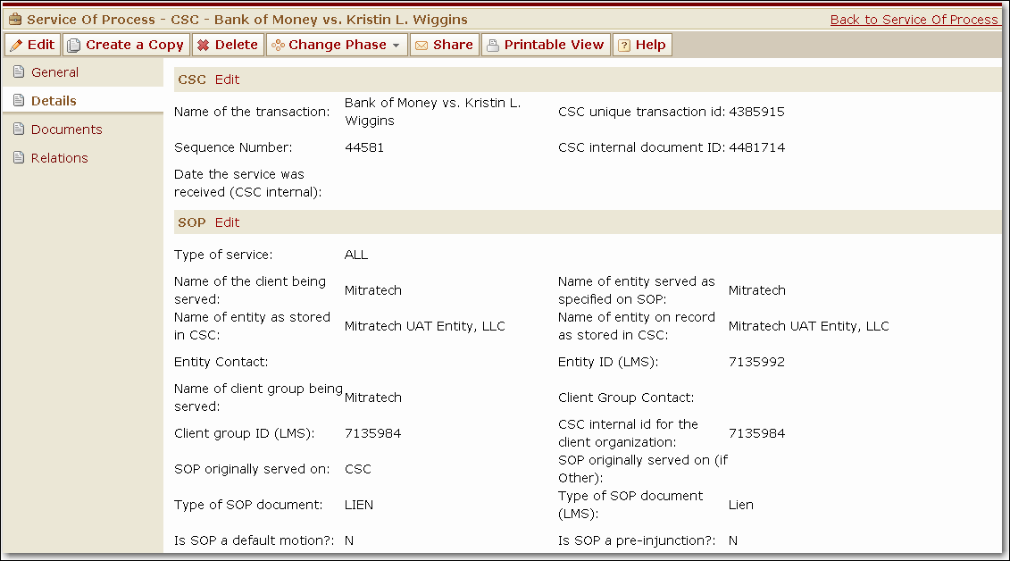 Details Page Details Page