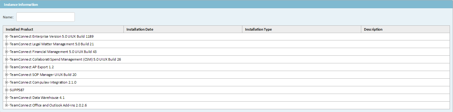 Admin Settings - About Page for Version and License Key Information