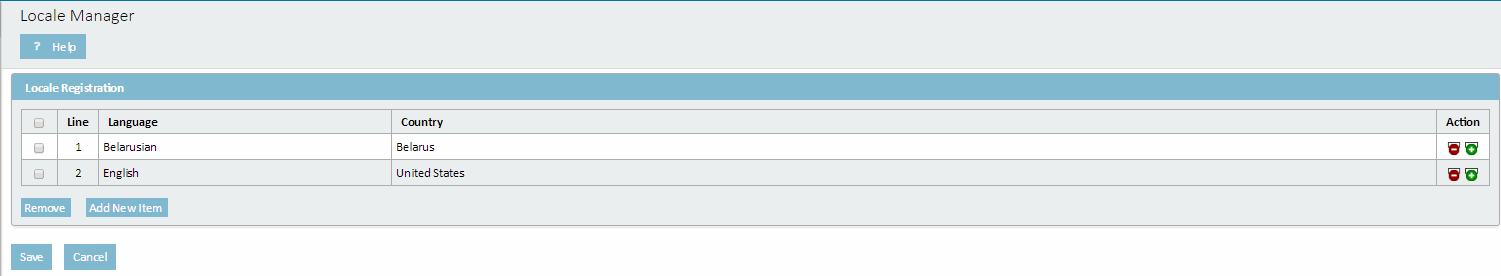 Locale Manager Tool