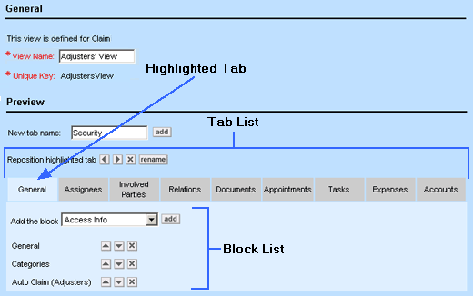 Object View Screen