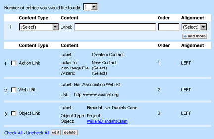 Multi-functional Portal Pane Settings in the Designer Interface