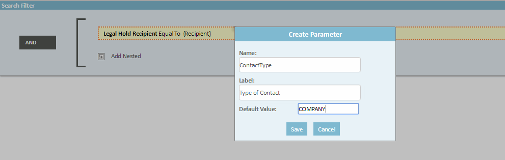 Using the Parameter Check-box and Plus Icon with a Criterion's Value