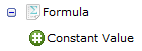 Constant Value Under the Formula Field