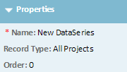 Editing the Properties of a Data Series