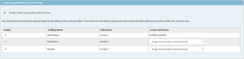 Enabling Currency Conversions in TeamConnect