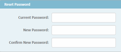 Password Settings